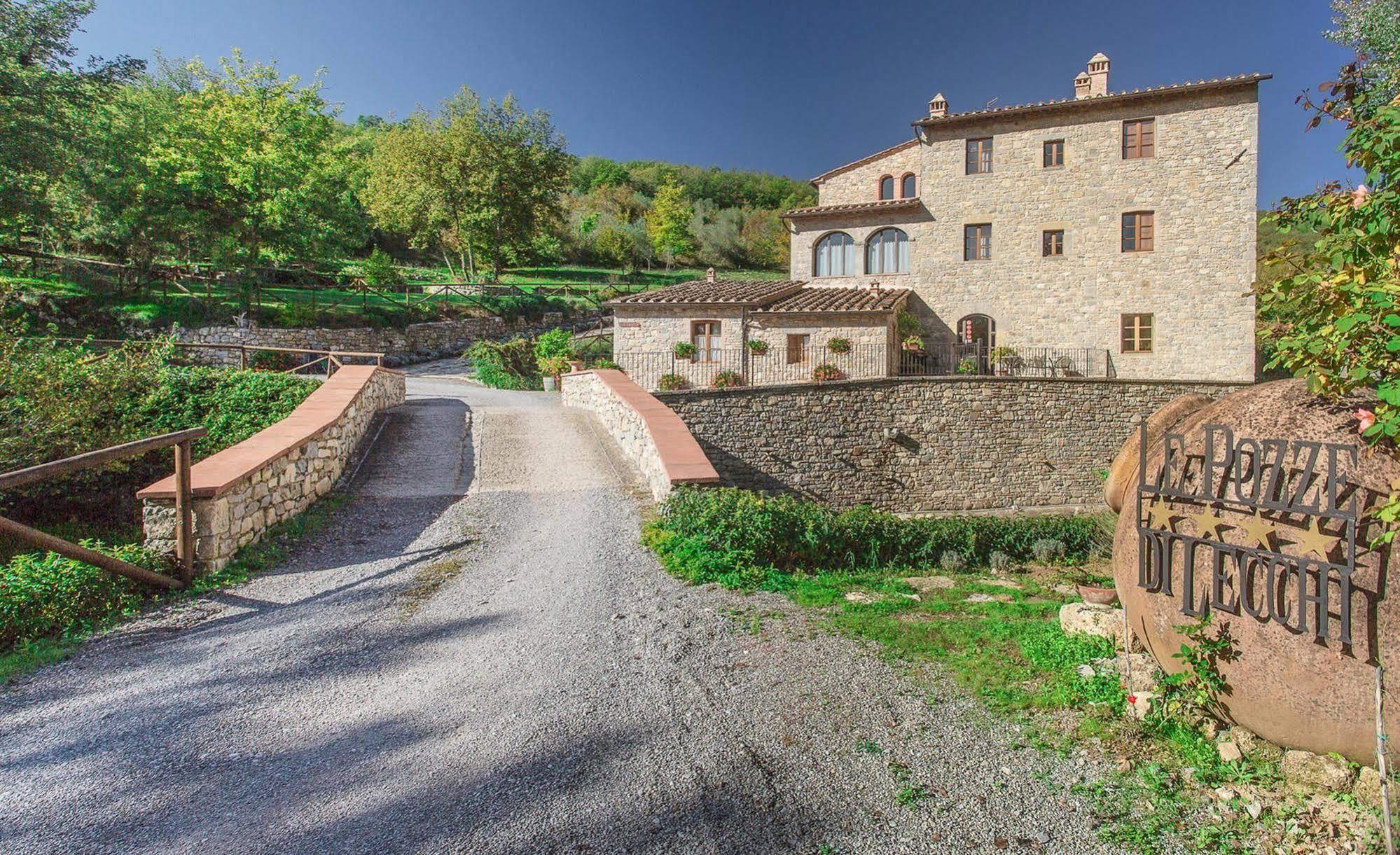 Hotel Le Pozze Di Lecchi Gaiole in Chianti Buitenkant foto