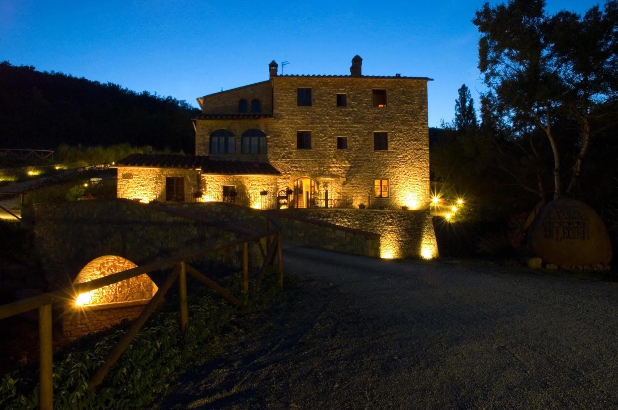 Hotel Le Pozze Di Lecchi Gaiole in Chianti Buitenkant foto